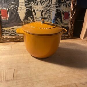 Staub x Food52 Turmeric Cast Iron Rice Pot French Oven!